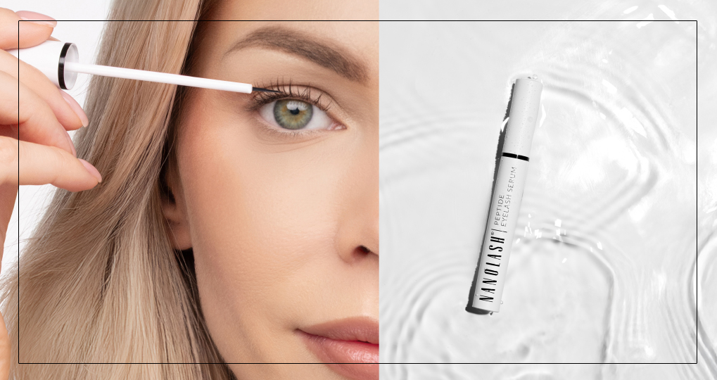 growth lash serum with peptide nanolash